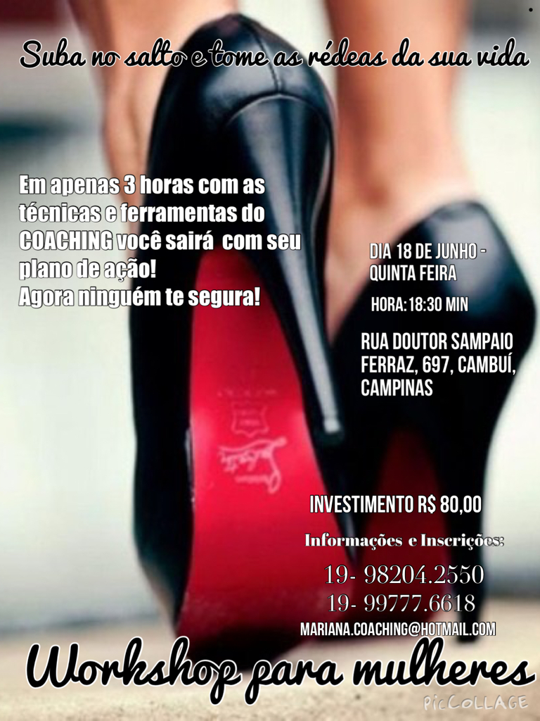 Silvanira F. de Sylos apresenta a Palestra “Suba no salto e tome as rédeas da sua vida”