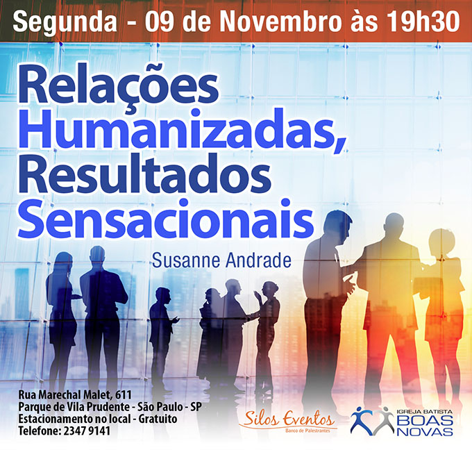 Susanne Andrade em Palestra no Encontro de Empresários e Empreendedores, em 09 de Novembro de 2015