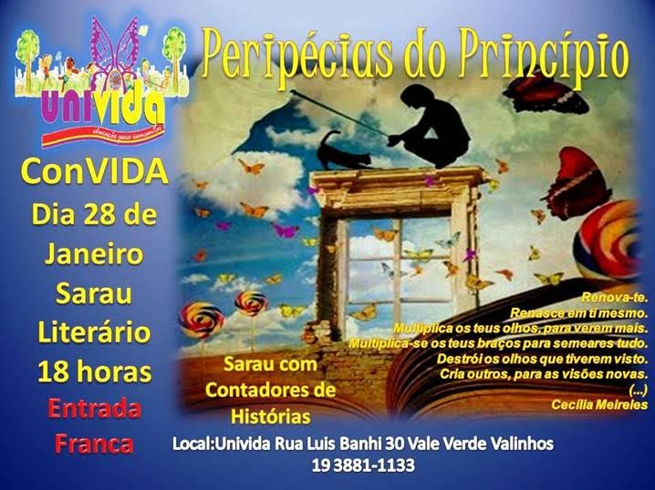 Suzana Mountariol – Peripécias do princípio – Sarau Literário