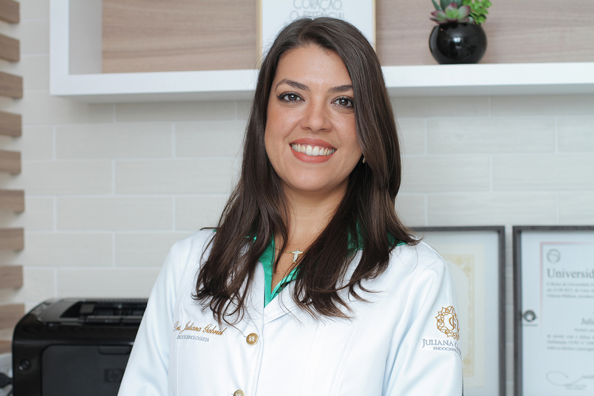 Palestrante Juliana Gabriel, Médica Endocrinologista