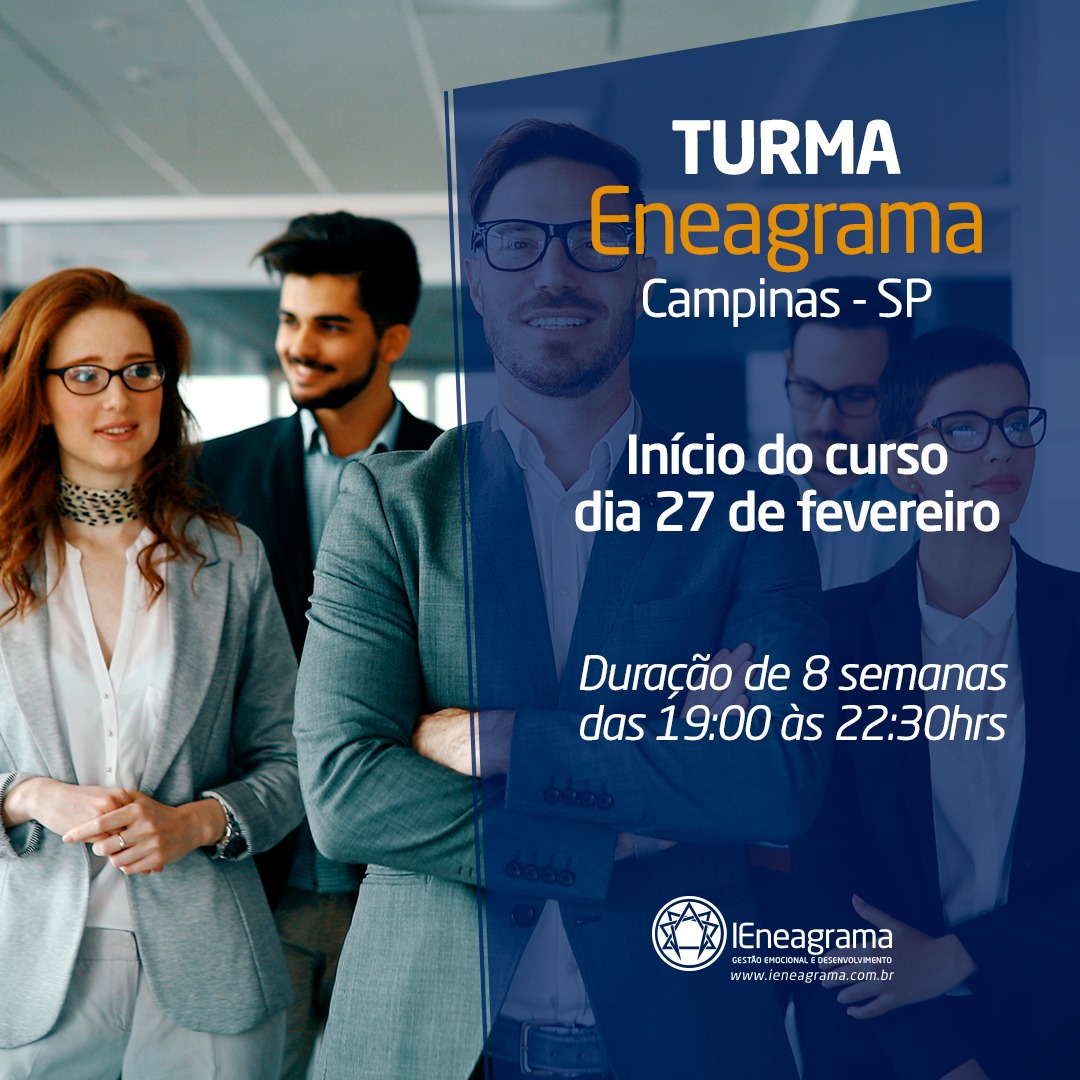 Eneagrama – Novas Turmas  de 8 semanas
