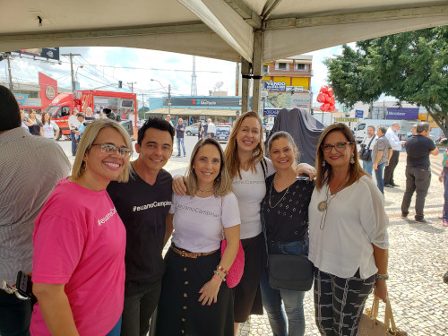 Cristina Fonseca - Evento no centro de Campinas